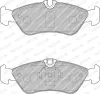 Bremsbelagsatz, Scheibenbremse FERODO FVR1876 Bild Bremsbelagsatz, Scheibenbremse FERODO FVR1876