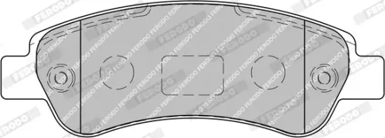 Bremsscheibe Vorderachse FERODO DDF845C Bild Bremsscheibe Vorderachse FERODO DDF845C