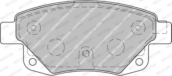 Bremsbelagsatz, Scheibenbremse Hinterachse FERODO FVR1930 Bild Bremsbelagsatz, Scheibenbremse Hinterachse FERODO FVR1930