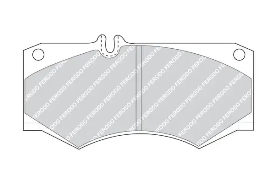 Bremsbelagsatz, Scheibenbremse FERODO FVR239 Bild Bremsbelagsatz, Scheibenbremse FERODO FVR239