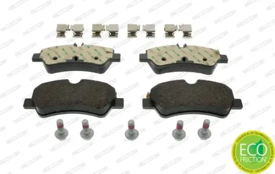 Bremsbelagsatz, Scheibenbremse Hinterachse FERODO FVR4398 Bild Bremsbelagsatz, Scheibenbremse Hinterachse FERODO FVR4398