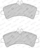 Bremsbelagsatz, Scheibenbremse Hinterachse FERODO FVR4429 Bild Bremsbelagsatz, Scheibenbremse Hinterachse FERODO FVR4429