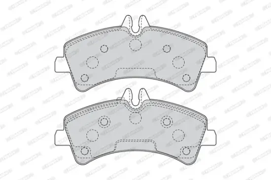 Bremsbelagsatz, Scheibenbremse Hinterachse FERODO FVR4429 Bild Bremsbelagsatz, Scheibenbremse Hinterachse FERODO FVR4429