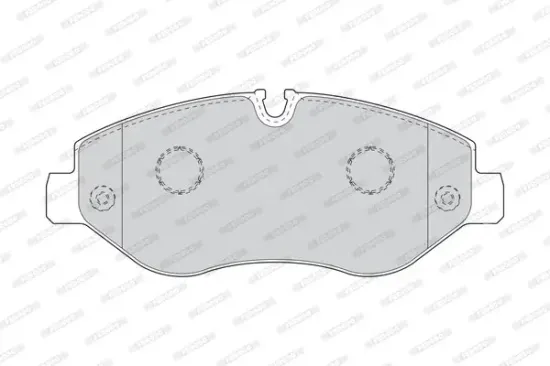 Bremsbelagsatz, Scheibenbremse FERODO FVR4469 Bild Bremsbelagsatz, Scheibenbremse FERODO FVR4469