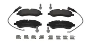 Bremsbelagsatz, Scheibenbremse Vorderachse FERODO FVR4909