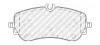 Bremsbelagsatz, Scheibenbremse Hinterachse FERODO FVR5068 Bild Bremsbelagsatz, Scheibenbremse Hinterachse FERODO FVR5068