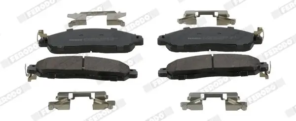 Bremsbelagsatz, Scheibenbremse Vorderachse FERODO FVR5284