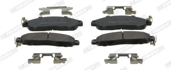 Bremsbelagsatz, Scheibenbremse Vorderachse FERODO FVR5284 Bild Bremsbelagsatz, Scheibenbremse Vorderachse FERODO FVR5284