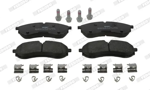 Bremsbelagsatz, Scheibenbremse Hinterachse FERODO FVR5460