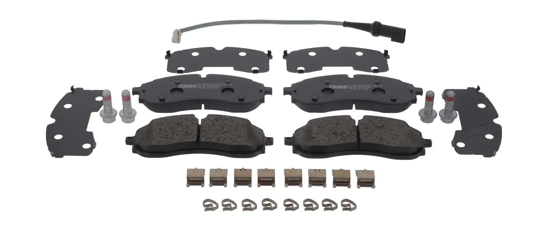 Bremsbelagsatz, Scheibenbremse Vorderachse FERODO FVR5539
