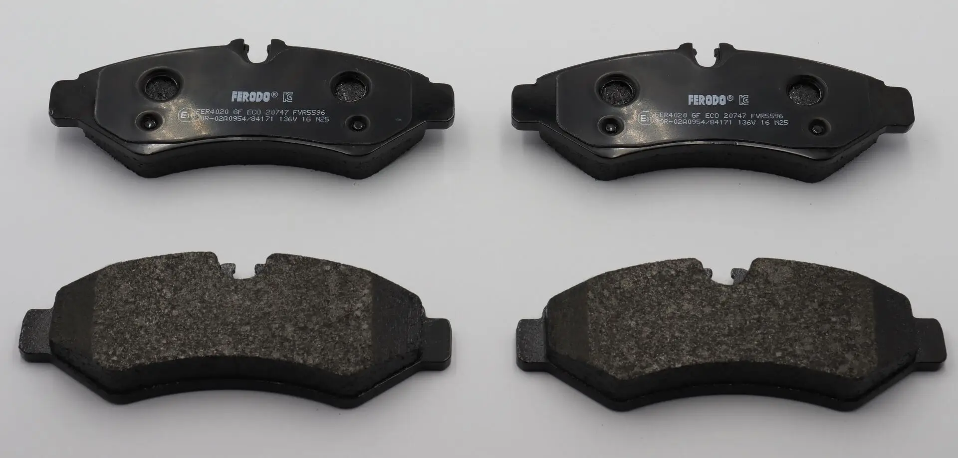 Bremsbelagsatz, Scheibenbremse Hinterachse FERODO FVR5596