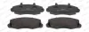 Bremsbelagsatz, Scheibenbremse Vorderachse FERODO FVR700