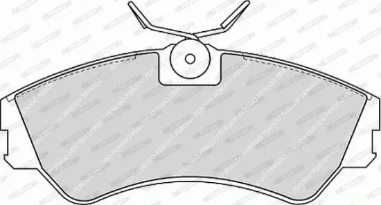 Bremsbelagsatz, Scheibenbremse Vorderachse FERODO FVR785 Bild Bremsbelagsatz, Scheibenbremse Vorderachse FERODO FVR785