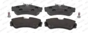 Bremsbelagsatz, Scheibenbremse Vorderachse FERODO FVR785