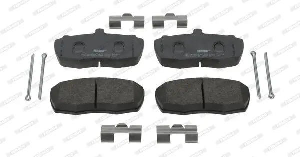 Bremsbelagsatz, Scheibenbremse Vorderachse FERODO FVR836