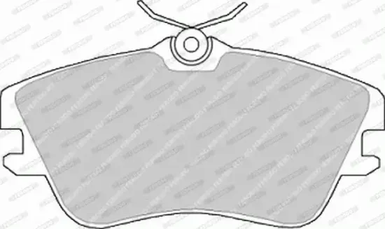 Bremsbelagsatz, Scheibenbremse Vorderachse FERODO FVR970 Bild Bremsbelagsatz, Scheibenbremse Vorderachse FERODO FVR970