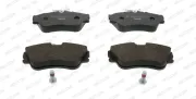 Bremsbelagsatz, Scheibenbremse Vorderachse FERODO FVR970