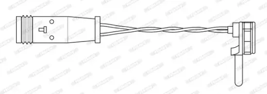 Warnkontakt, Bremsbelagverschleiß FERODO FWI261 Bild Warnkontakt, Bremsbelagverschleiß FERODO FWI261
