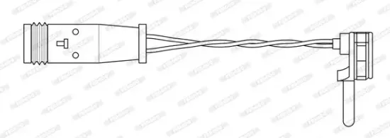 Warnkontakt, Bremsbelagverschleiß FERODO FWI266 Bild Warnkontakt, Bremsbelagverschleiß FERODO FWI266
