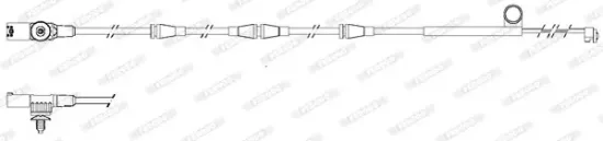 Warnkontakt, Bremsbelagverschleiß Vorderachse FERODO FWI297 Bild Warnkontakt, Bremsbelagverschleiß Vorderachse FERODO FWI297