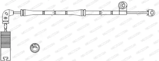 Warnkontakt, Bremsbelagverschleiß Vorderachse FERODO FWI319 Bild Warnkontakt, Bremsbelagverschleiß Vorderachse FERODO FWI319