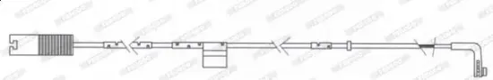 Warnkontakt, Bremsbelagverschleiß Hinterachse FERODO FWI332 Bild Warnkontakt, Bremsbelagverschleiß Hinterachse FERODO FWI332