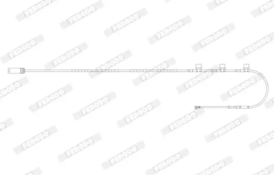 Warnkontakt, Bremsbelagverschleiß Hinterachse FERODO FWI377 Bild Warnkontakt, Bremsbelagverschleiß Hinterachse FERODO FWI377