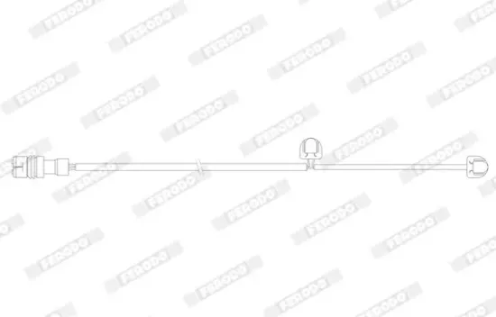 Warnkontakt, Bremsbelagverschleiß Vorderachse FERODO FWI385 Bild Warnkontakt, Bremsbelagverschleiß Vorderachse FERODO FWI385