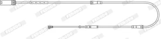 Warnkontakt, Bremsbelagverschleiß Vorderachse FERODO FWI401 Bild Warnkontakt, Bremsbelagverschleiß Vorderachse FERODO FWI401