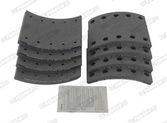 Bremsbelagsatz, Trommelbremse FERODO K19032.0-F3660 Bild Bremsbelagsatz, Trommelbremse FERODO K19032.0-F3660
