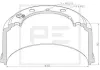 Bremstrommel Hinterachse Vorderachse PE Automotive 036.416-00A