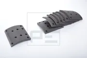 Bremsbelagsatz, Trommelbremse PE Automotive 086.102-00A