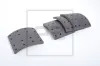 Bremsbelagsatz, Trommelbremse PE Automotive 086.124-00A
