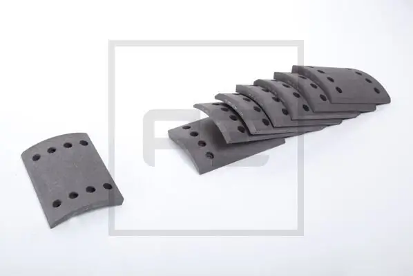 Bremsbelagsatz, Trommelbremse PE Automotive 086.167-00A