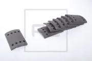 Bremsbelagsatz, Trommelbremse PE Automotive 086.167-00A