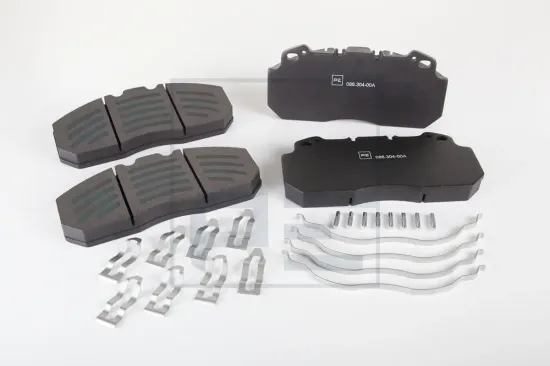 Bremsbelagsatz, Scheibenbremse PE Automotive 086.304-00A Bild Bremsbelagsatz, Scheibenbremse PE Automotive 086.304-00A