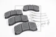 Bremsbelagsatz, Scheibenbremse PE Automotive 086.305-00A