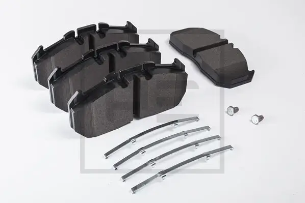 Bremsbelagsatz, Scheibenbremse PE Automotive 086.317-00A