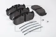 Bremsbelagsatz, Scheibenbremse PE Automotive 086.317-00A