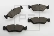Bremsbelagsatz, Scheibenbremse Hinterachse PE Automotive 086.320-00A