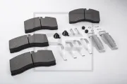 Bremsbelagsatz, Scheibenbremse PE Automotive 086.321-00A