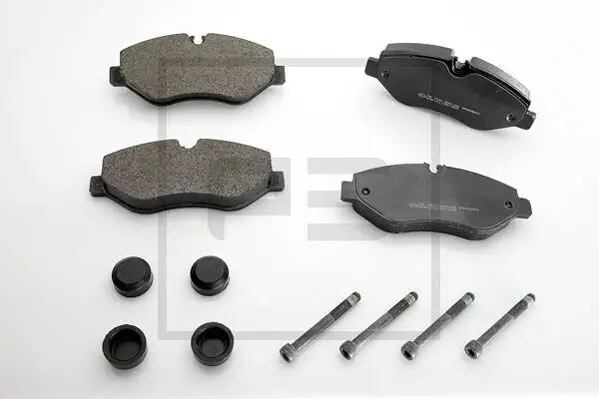 Bremsbelagsatz, Scheibenbremse Vorderachse PE Automotive 086.325-00A