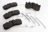 Bremsbelagsatz, Scheibenbremse Vorderachse PE Automotive 086.329-00A