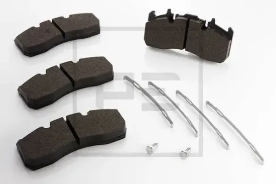 Bremsbelagsatz, Scheibenbremse Vorderachse PE Automotive 086.329-00A Bild Bremsbelagsatz, Scheibenbremse Vorderachse PE Automotive 086.329-00A
