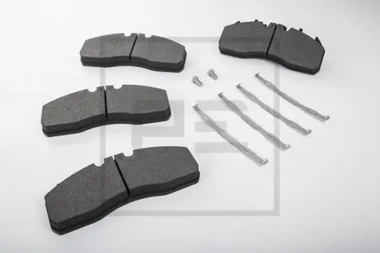 Bremsbelagsatz, Scheibenbremse Vorderachse PE Automotive 086.330-00A Bild Bremsbelagsatz, Scheibenbremse Vorderachse PE Automotive 086.330-00A