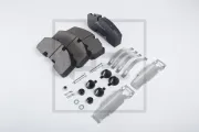 Bremsbelagsatz, Scheibenbremse PE Automotive 086.331-00A