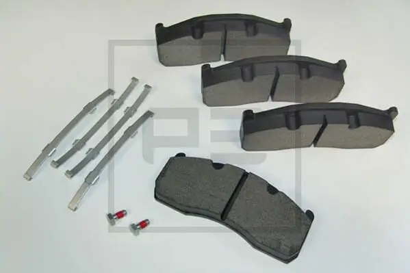 Bremsbelagsatz, Scheibenbremse PE Automotive 086.334-00A