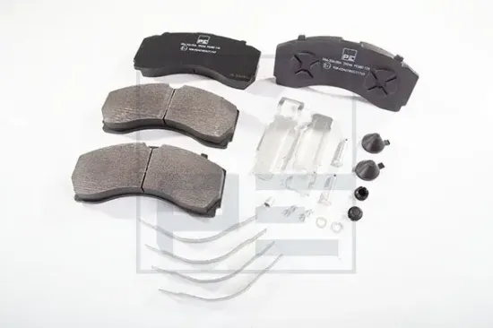 Bremsbelagsatz, Scheibenbremse Vorderachse PE Automotive 086.336-00A Bild Bremsbelagsatz, Scheibenbremse Vorderachse PE Automotive 086.336-00A