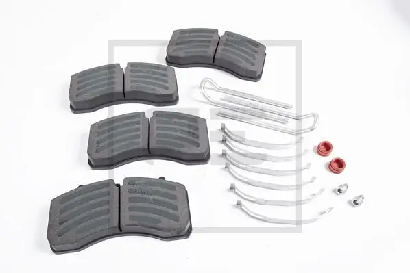 Bremsbelagsatz, Scheibenbremse PE Automotive 086.343-10A