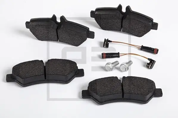 Bremsbelagsatz, Scheibenbremse PE Automotive 086.348-00A
